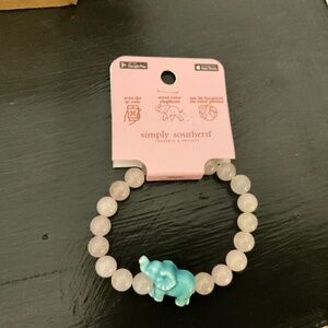 Simply southern elephant bracelet NWT